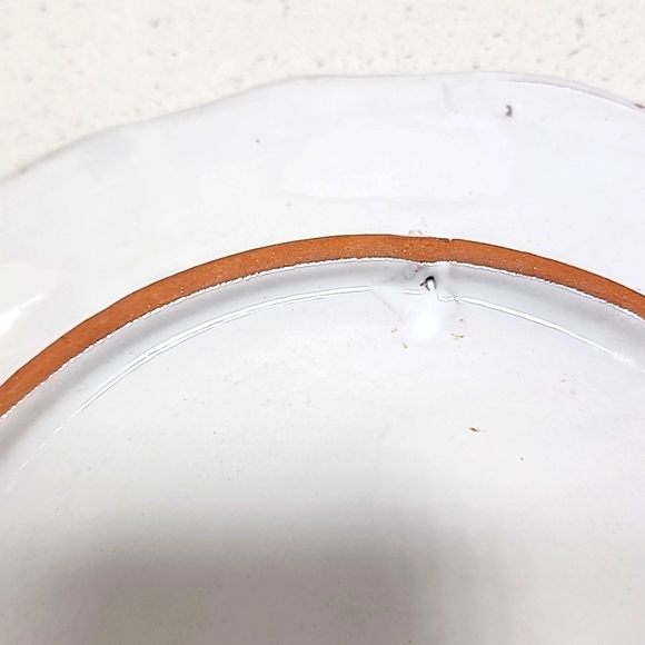 Vintage Set Of 4 Plates Hand-Painted In Italy - Picture 11 of 12